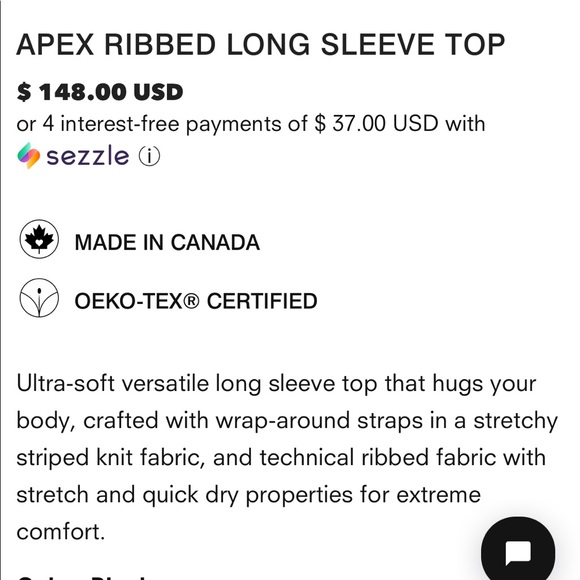 MICHI Cutout Crop Top APEX RIBBED LONG SLEEVE - Picture 12 of 15